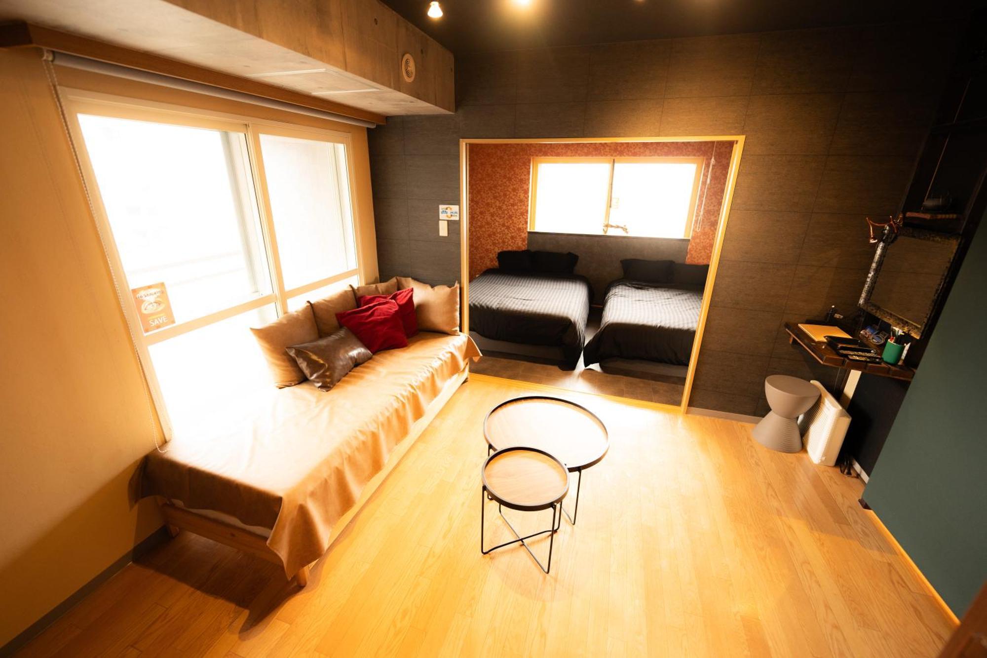 Biosvilla522-Sapporo Susukino Night- 1Room W-Beds2&S-Beds2 6Persons Экстерьер фото